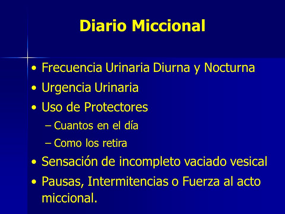 frecuencia diurna durante el día